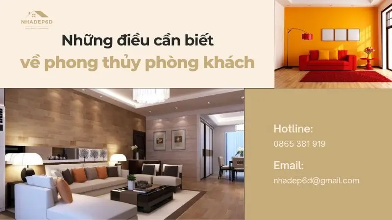 Tất tần tật những điều bạn nhất định phải biết về phong thủy phòng khách