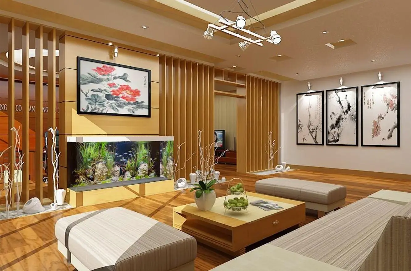 trang trí phòng khách đẹp