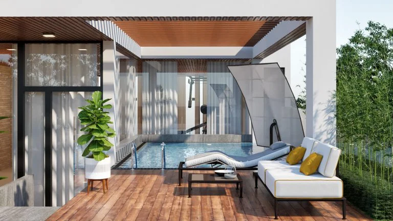 Thiết Kế Sân Thượng Đẹp Cho Nhà Ống