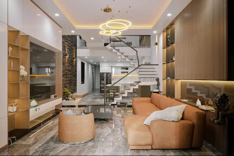 phòng khách hiện đại