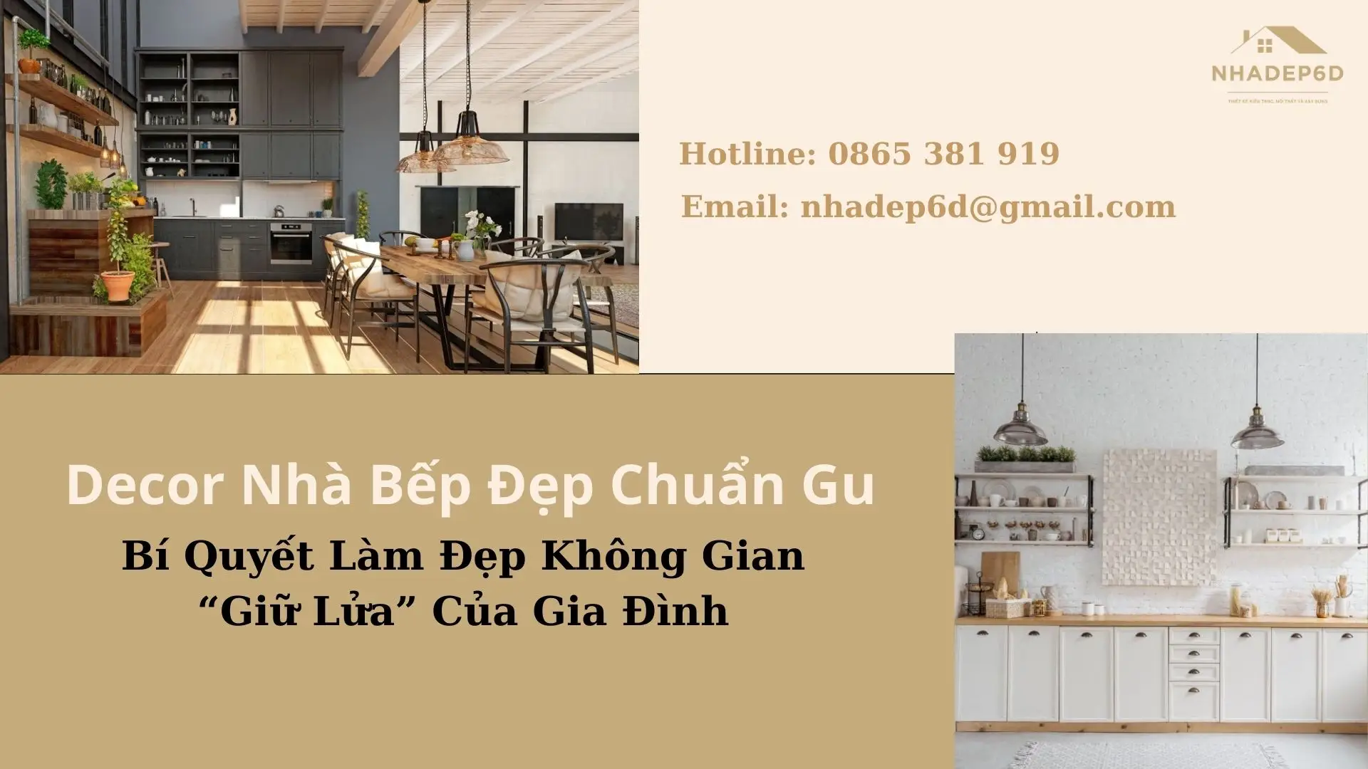 Decor Nhà Bếp Đẹp Chuẩn Gu: Bí Quyết Làm Đẹp Không Gian “Giữ Lửa” Của Gia Đình