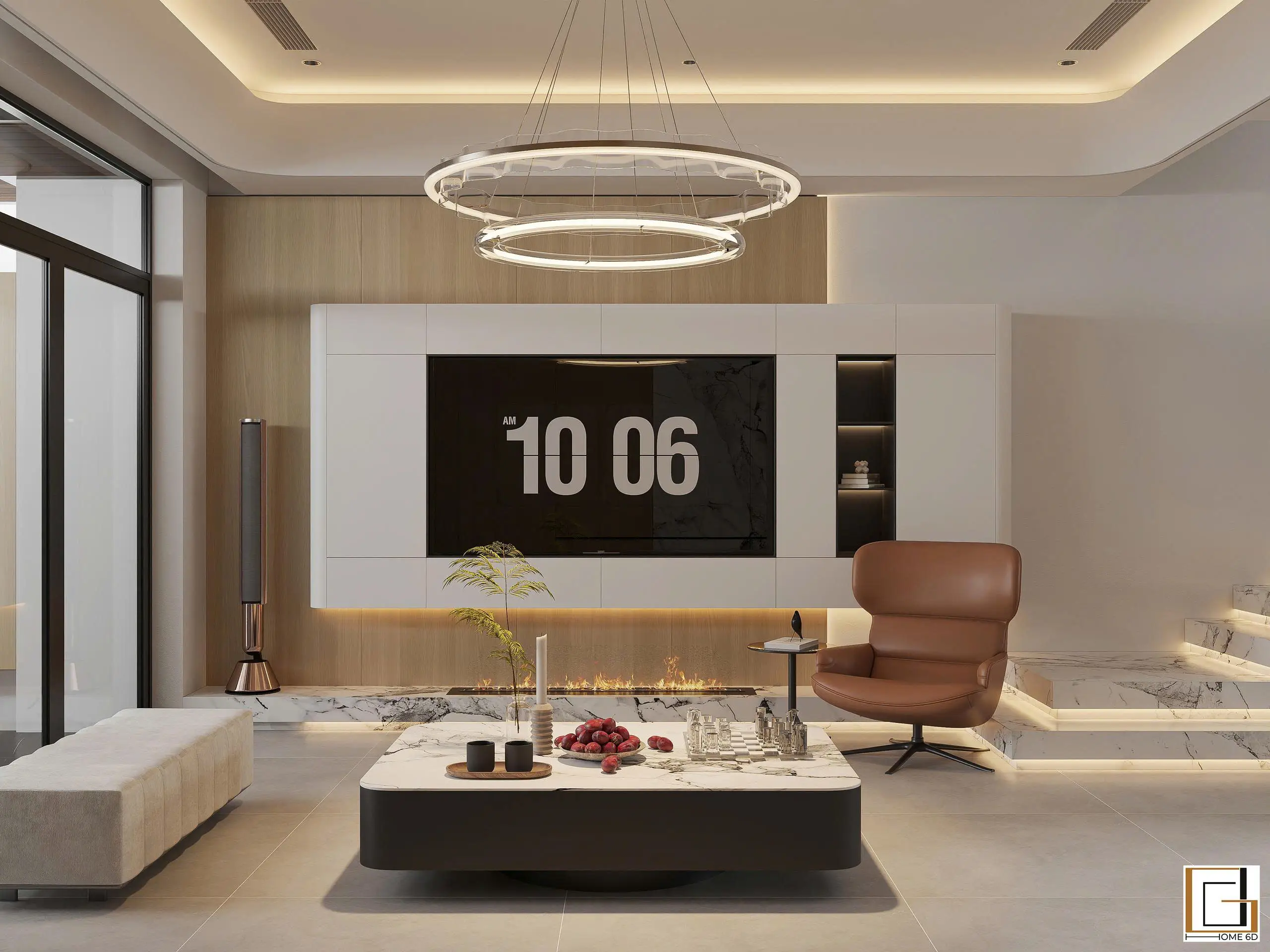 THIẾT KẾ NỘI THẤT CÔNG TRÌNH NHÀ Ở GIA ĐÌNH – PHONG CÁCH HIỆN ĐẠI – ANH SƠN – HÀ NỘI