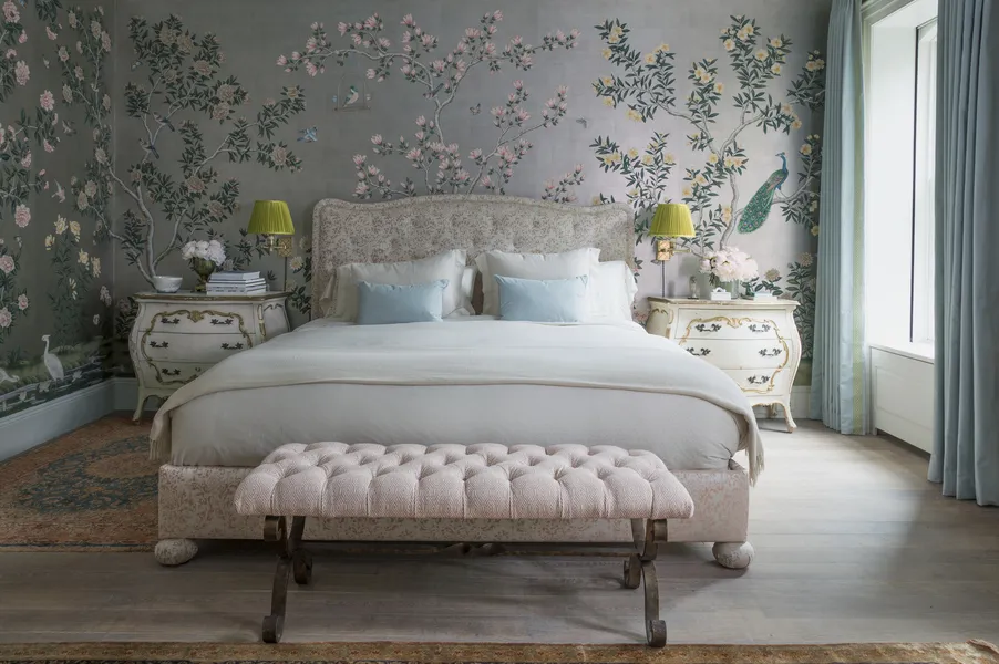 decor phòng ngủ vintage