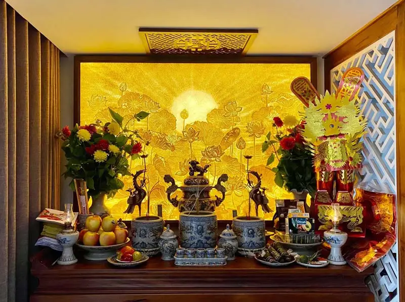 đèn bàn thờ đẹp