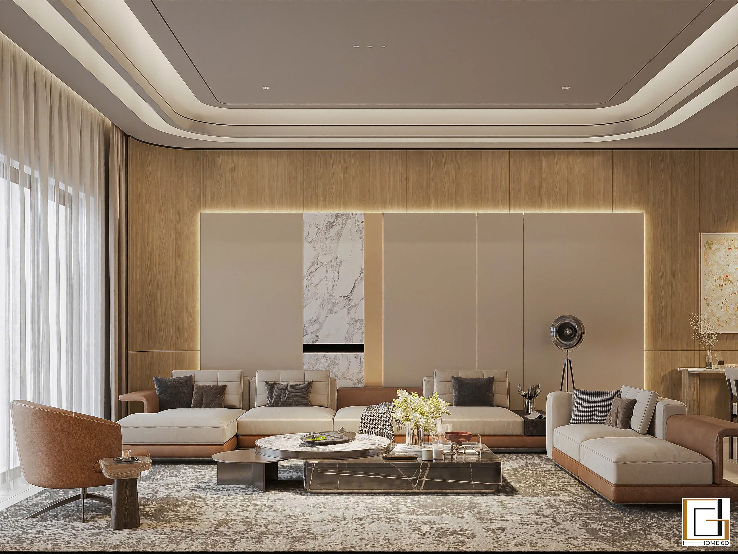 THIẾT KẾ NỘI THẤT CÔNG TRÌNH LT VILLA – PHONG CÁCH HIỆN ĐẠI – ANH LONG – HƯNG YÊN