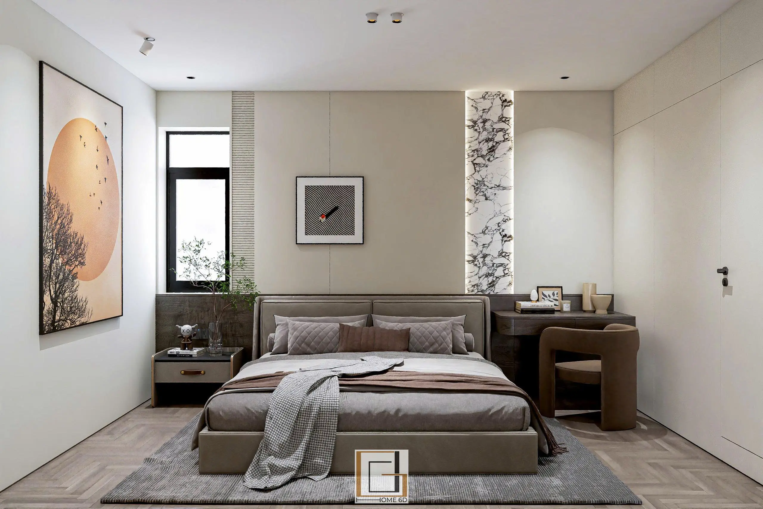 DỰ ÁN CẢI TẠO NỘI THẤT PHÒNG NGỦ TẠI HÀ NỘI THEO PHONG CÁCH HIỆN ĐẠI