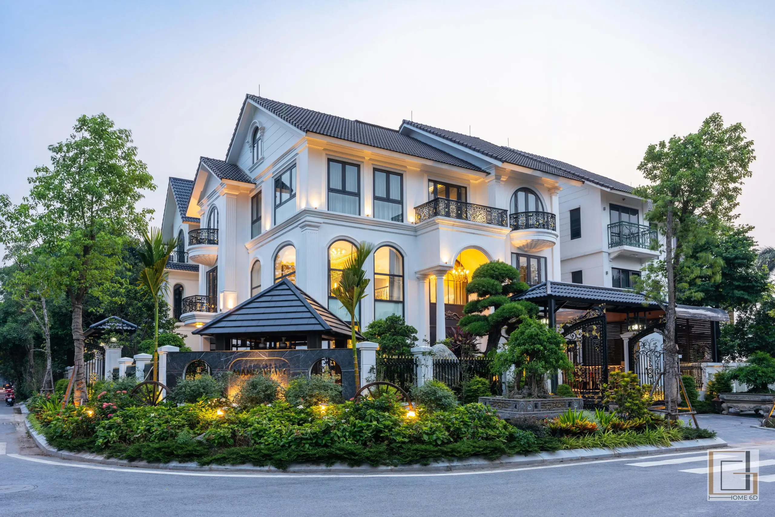 BIỆT THỰ MẠNH QUANG – TÂN CỔ ĐIỂN – QUỐC OAI – HÀ NỘI