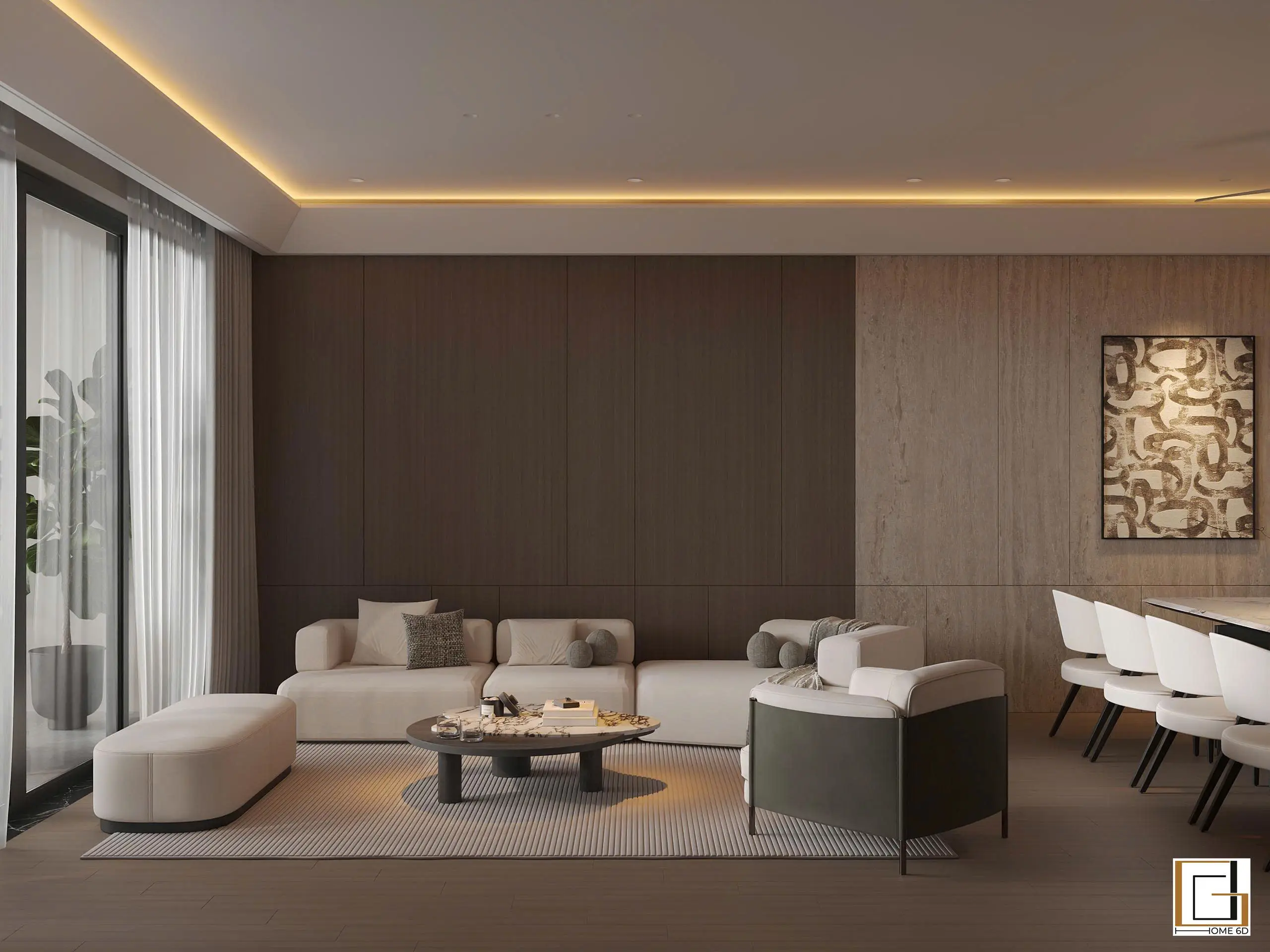 THIẾT KẾ NỘI THẤT CĂN HỘ – HIỆN ĐẠI – HẢI DƯƠNG – ANH QUANG