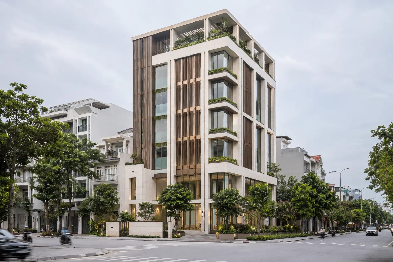 Ảnh đại diện Tòa văn phòng 9 tầng giữa trung tâm Hải Phòng