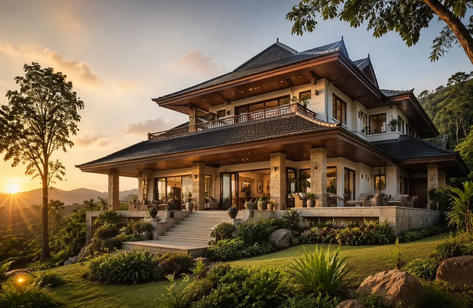 Ảnh đại diện Nhà mái Thái thanh lịch tại Tuyên Quang