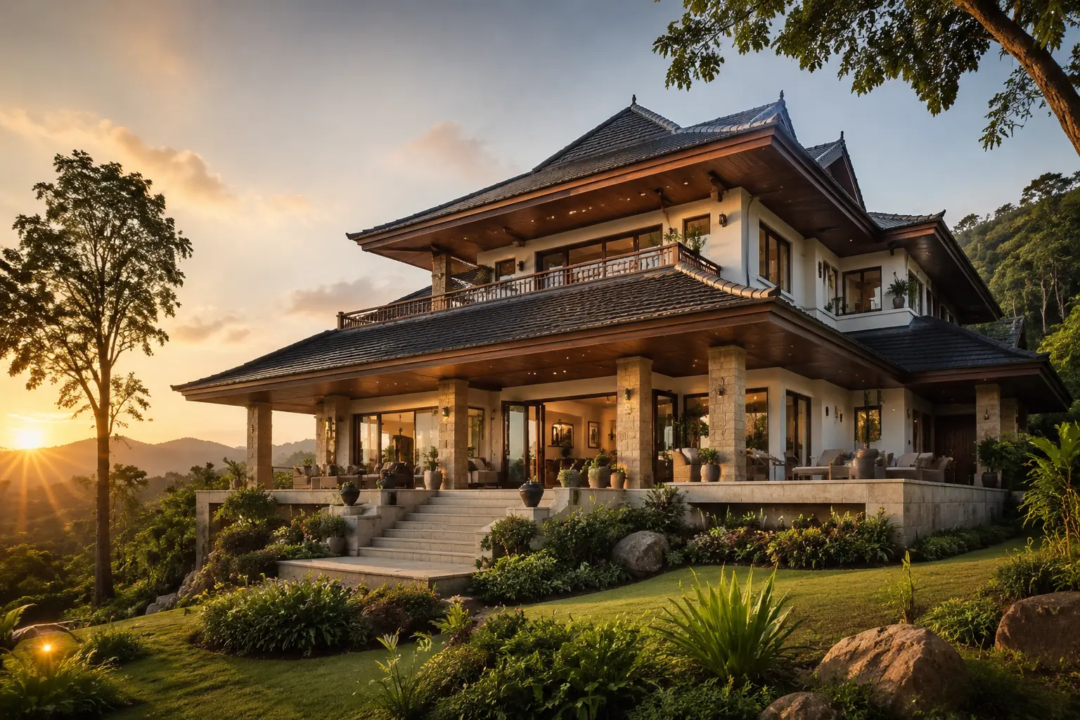 Ảnh đại diện Nhà mái Thái thanh lịch tại Tuyên Quang