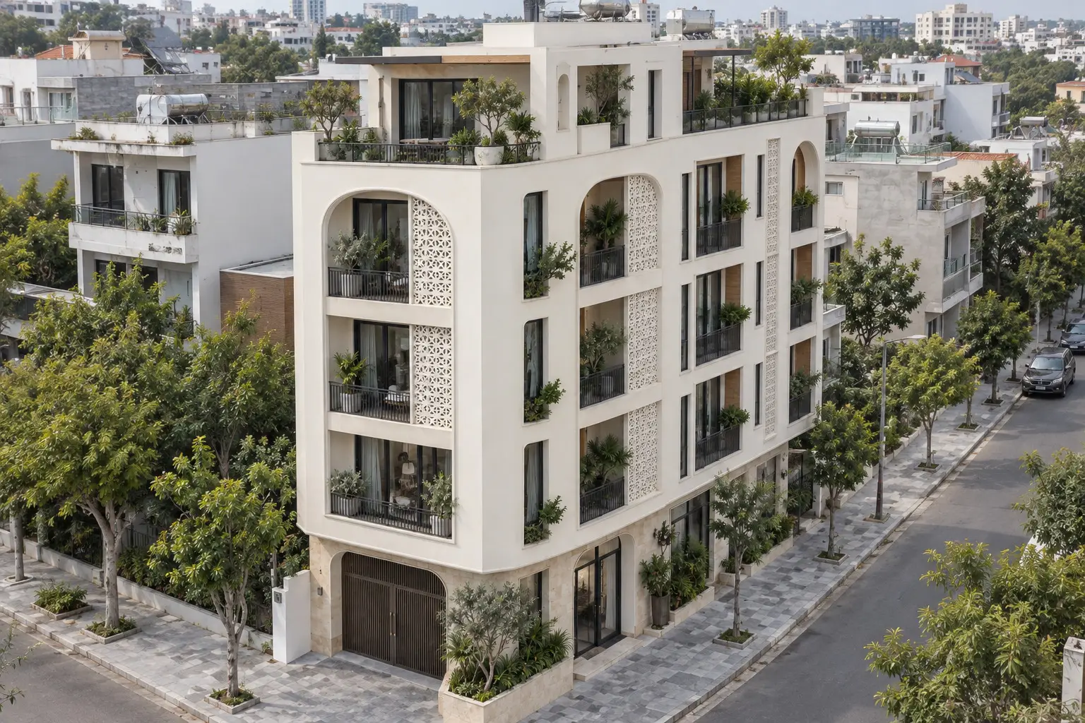 Bạch Dương — toàn cảnh từ trên cao