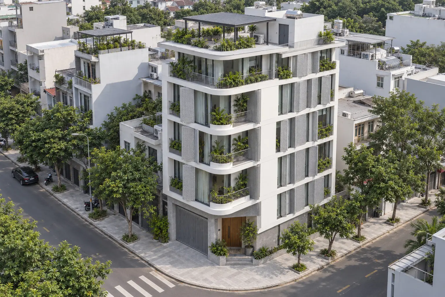 Bạch Vân — toàn cảnh từ trên cao