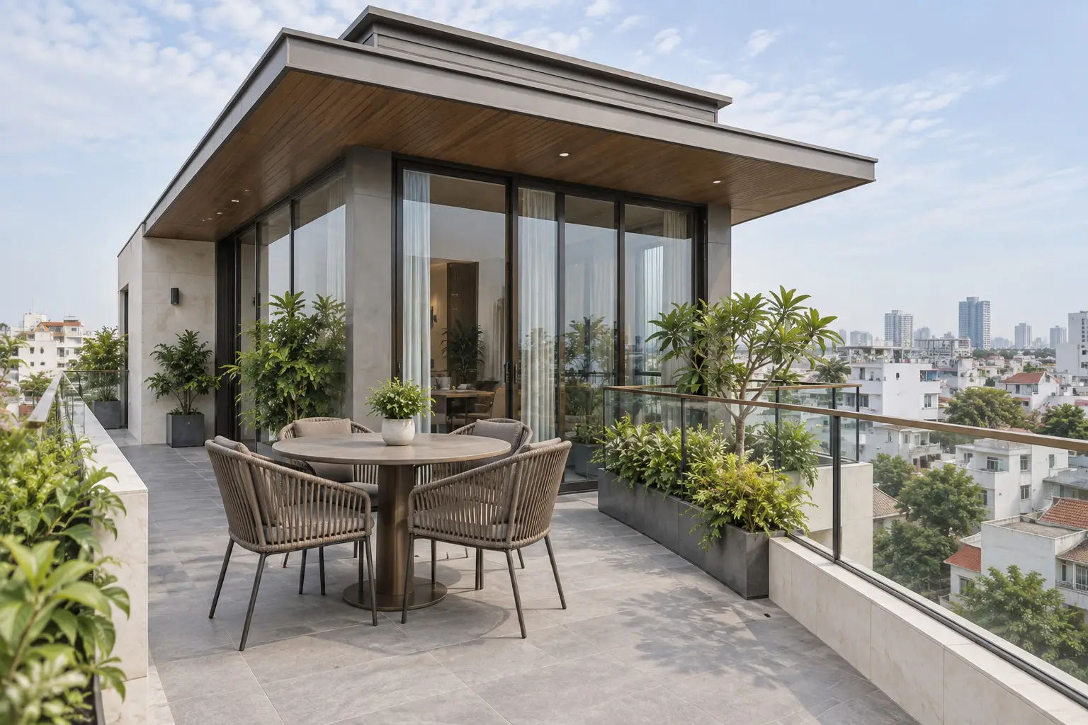 Khánh Duy — sân thượng và góc thư giãn