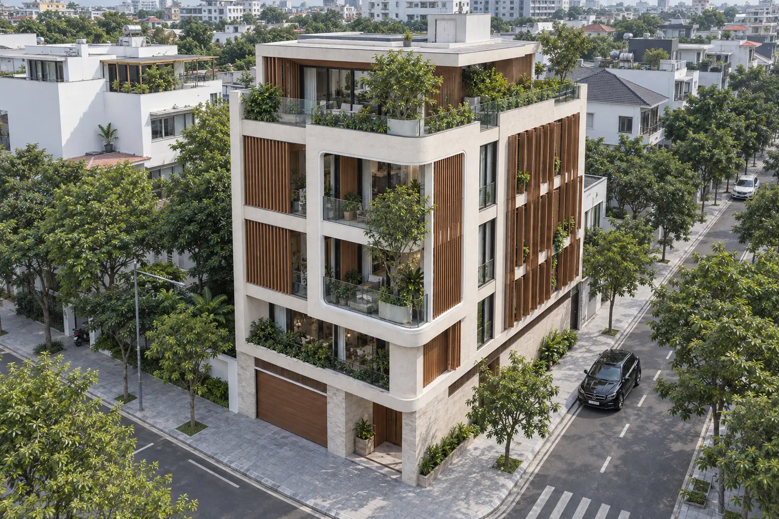 Mộc Khang — toàn cảnh từ trên cao