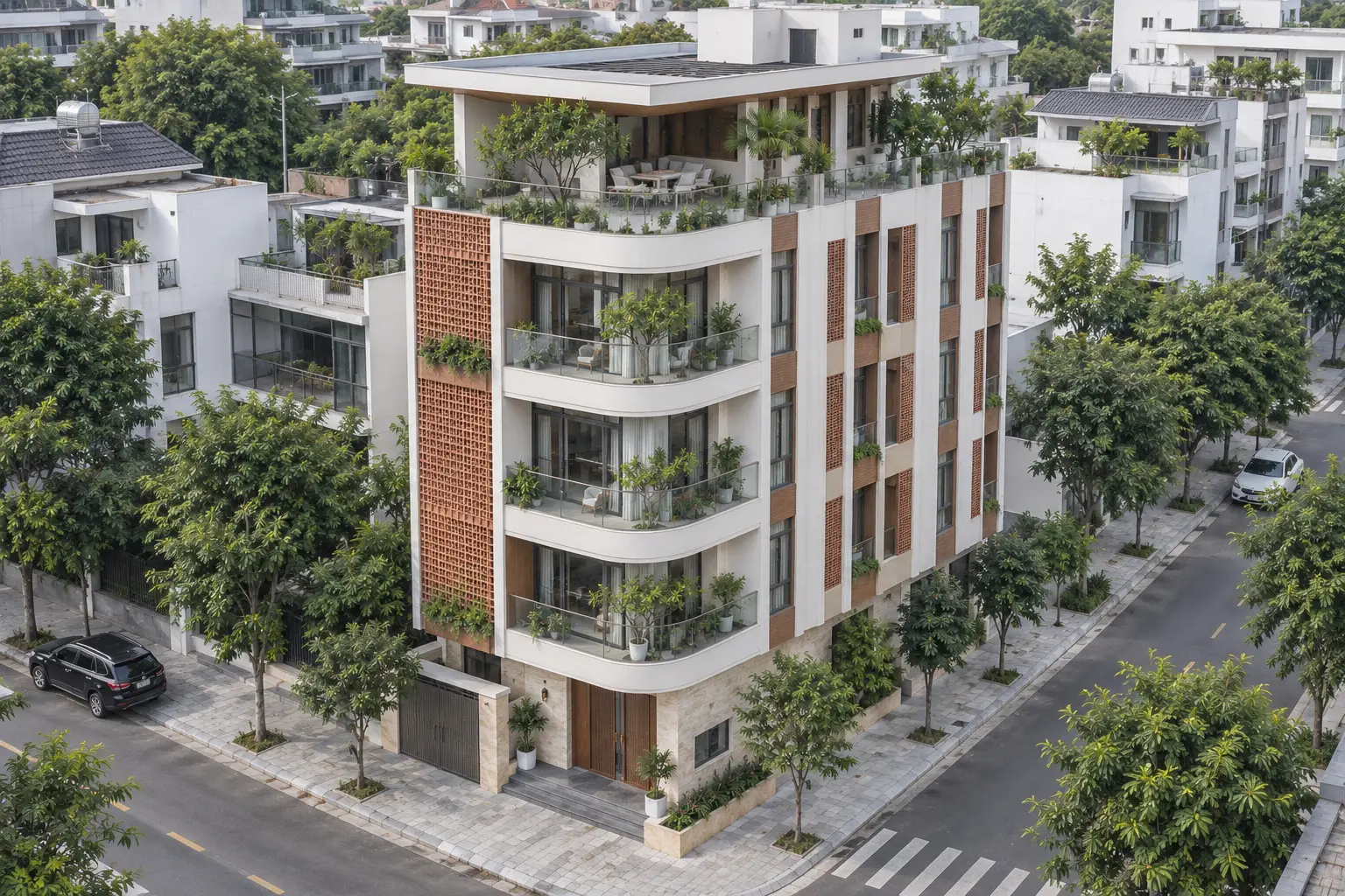 Nhật An — toàn cảnh từ trên cao