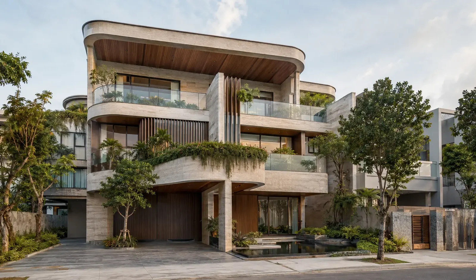 Ảnh đại diện Biệt thự nhiệt đới đường cong tại Hạ Long – lớp vỏ mềm giữa phố biển